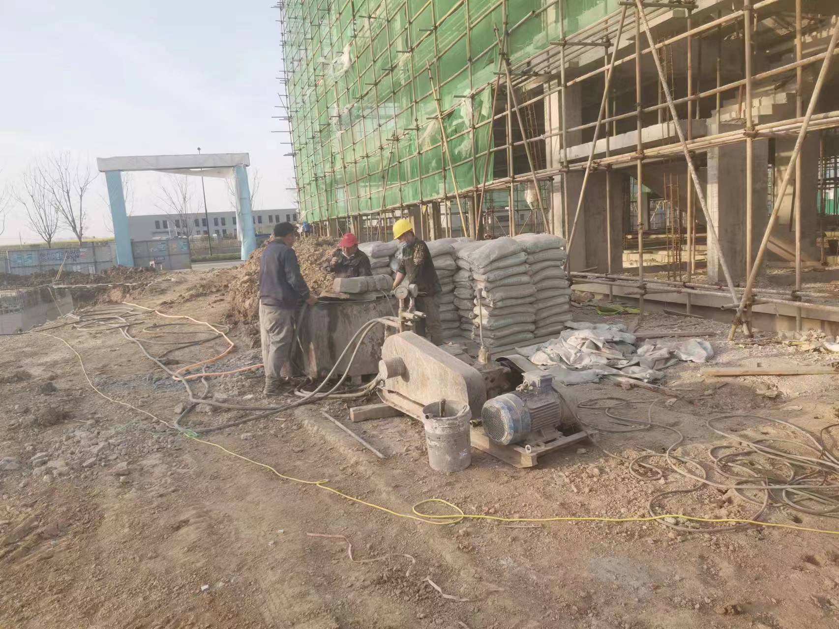 秭归别墅下沉注浆